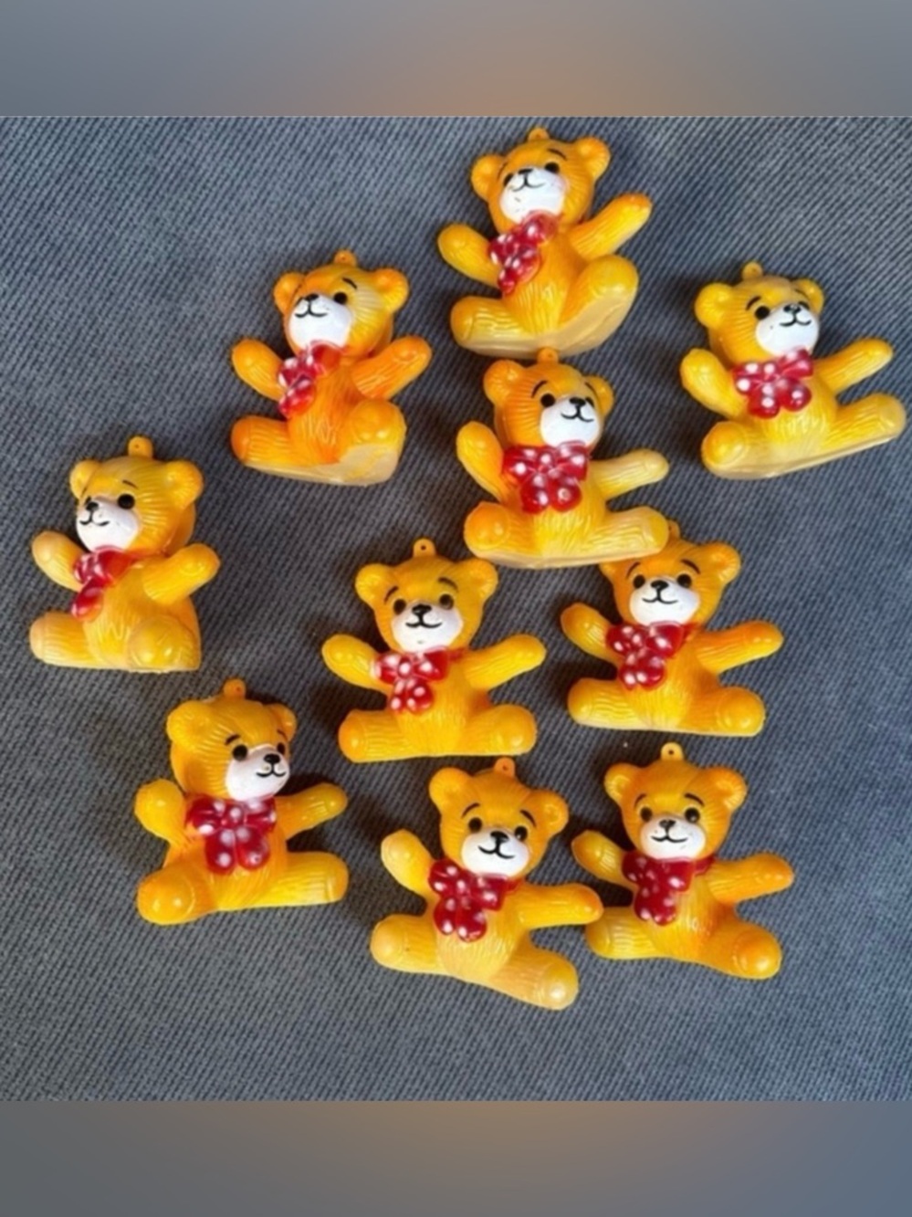 Vintage teddy bear string light covers 90s